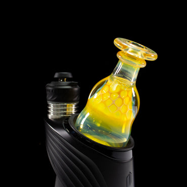 Catfish Glass Fumed Lip Honeycomb Dry Top #CAF27 - Planet Caravan