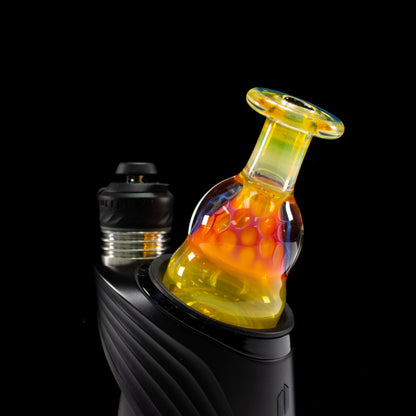 Catfish Glass Fumed Lip Honeycomb Dry Top #CAF26 - Planet Caravan