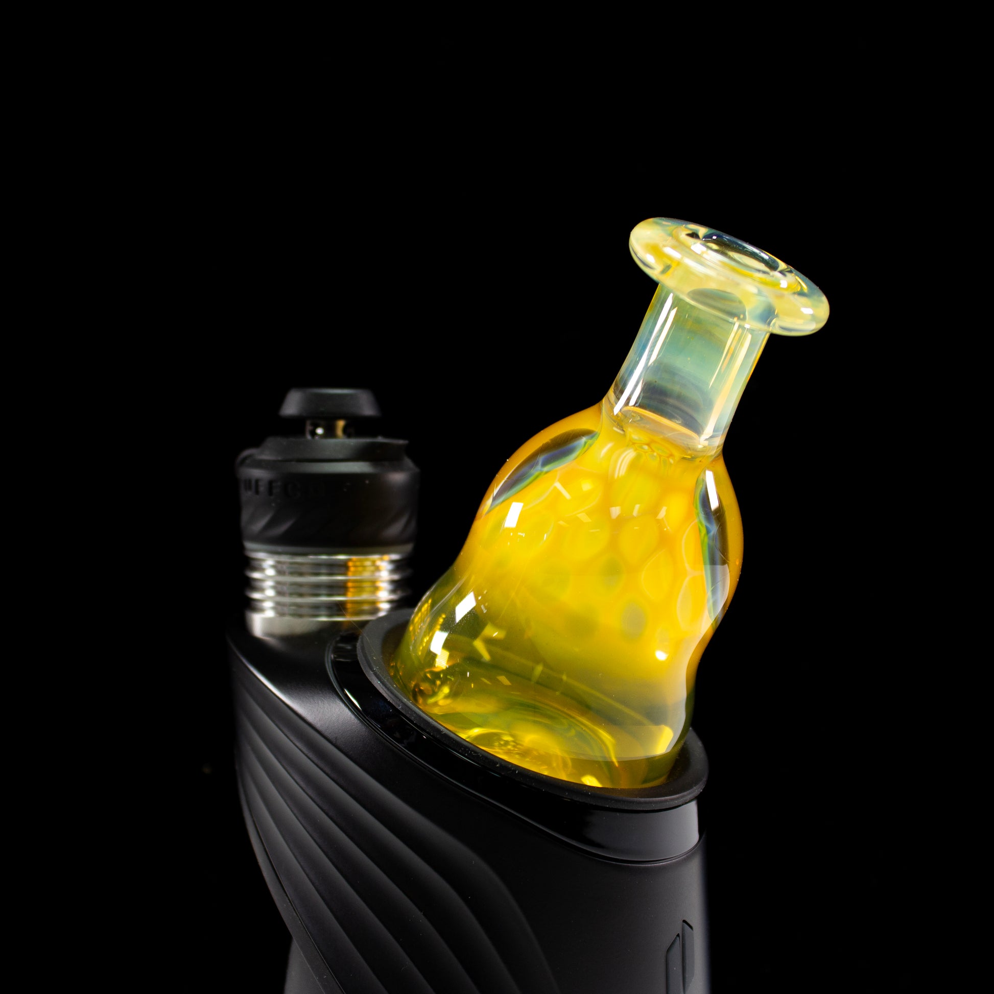 Catfish Glass Fumed Lip Honeycomb Dry Top #CAF25 - Planet Caravan