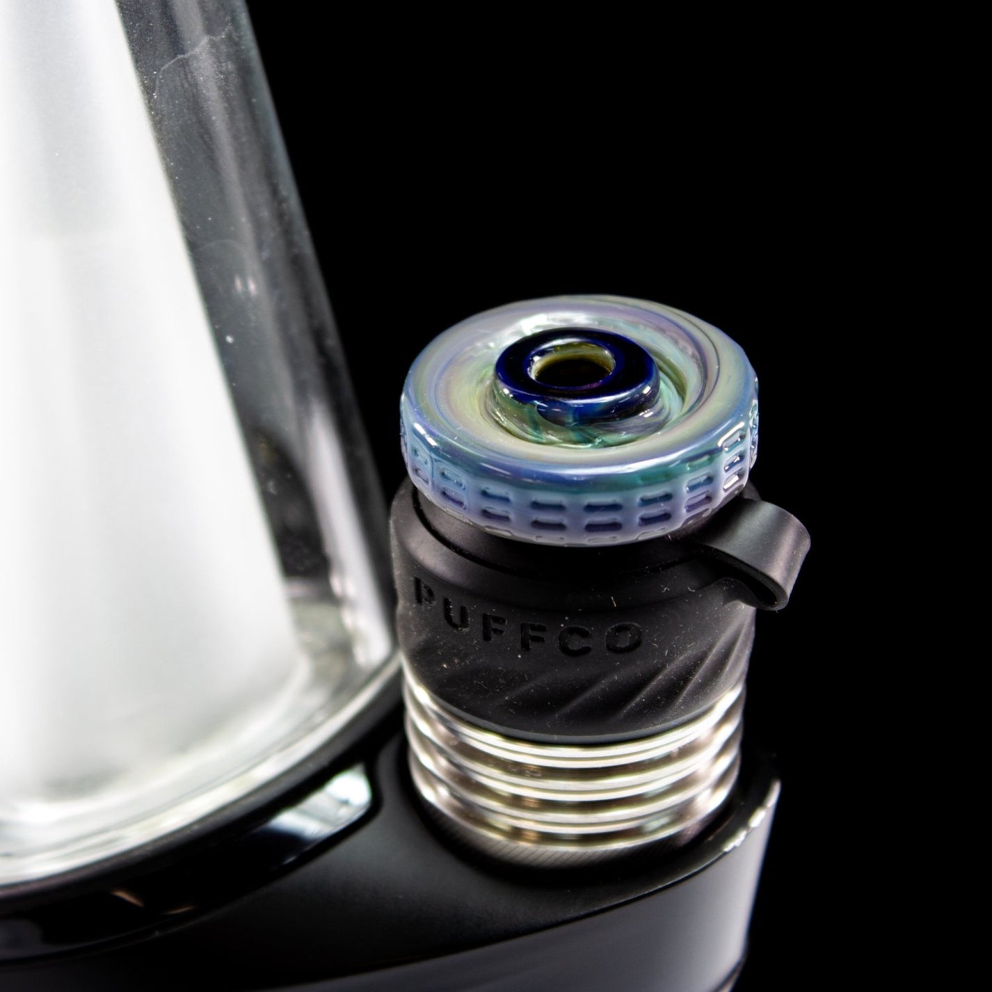 Nib Glass 3DXL Bolt Joystick Spinner Cap Vaporizer Accessories | Planet Caravan