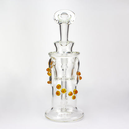 Djinn Glass Tangie Double Gillcycler #DJI12 - Planet Caravan