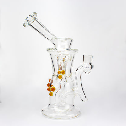 Djinn Glass Tangie Double Gillcycler #DJI12 - Planet Caravan