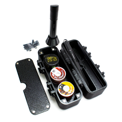 Bending Glass Bending Glass - Black Pivot Case Puffco Accessories | Planet Caravan