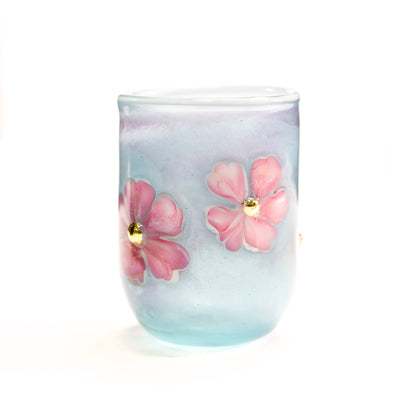 Sarita - Proxy Core Cup - Icy Blue Satin & Flora
