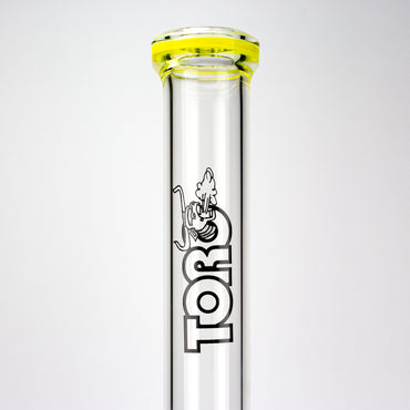 Toro Glass Yellow Accent Circ/13 Arm Tube with Reversal Caps - Planet Caravan