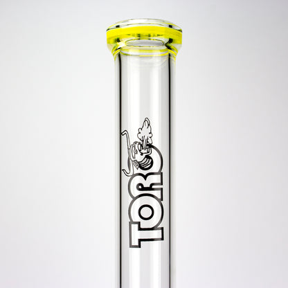 Toro Glass Yellow Accent Circ/13 Arm Tube with Reversal Caps - Planet Caravan