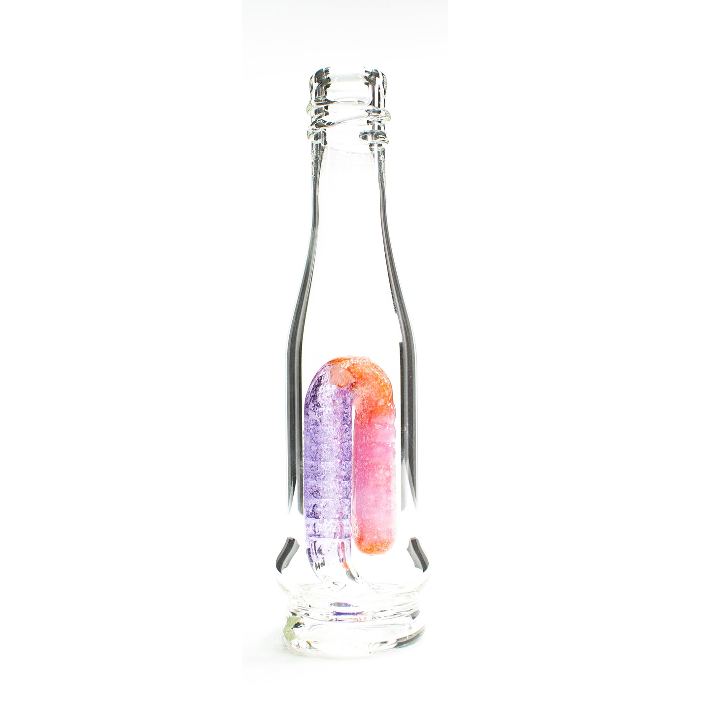 Purple/Orange/Pink Candy Bottle Peak Top #EMP460