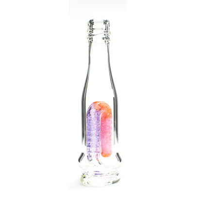 Purple/Orange/Pink Candy Bottle Peak Top #EMP460