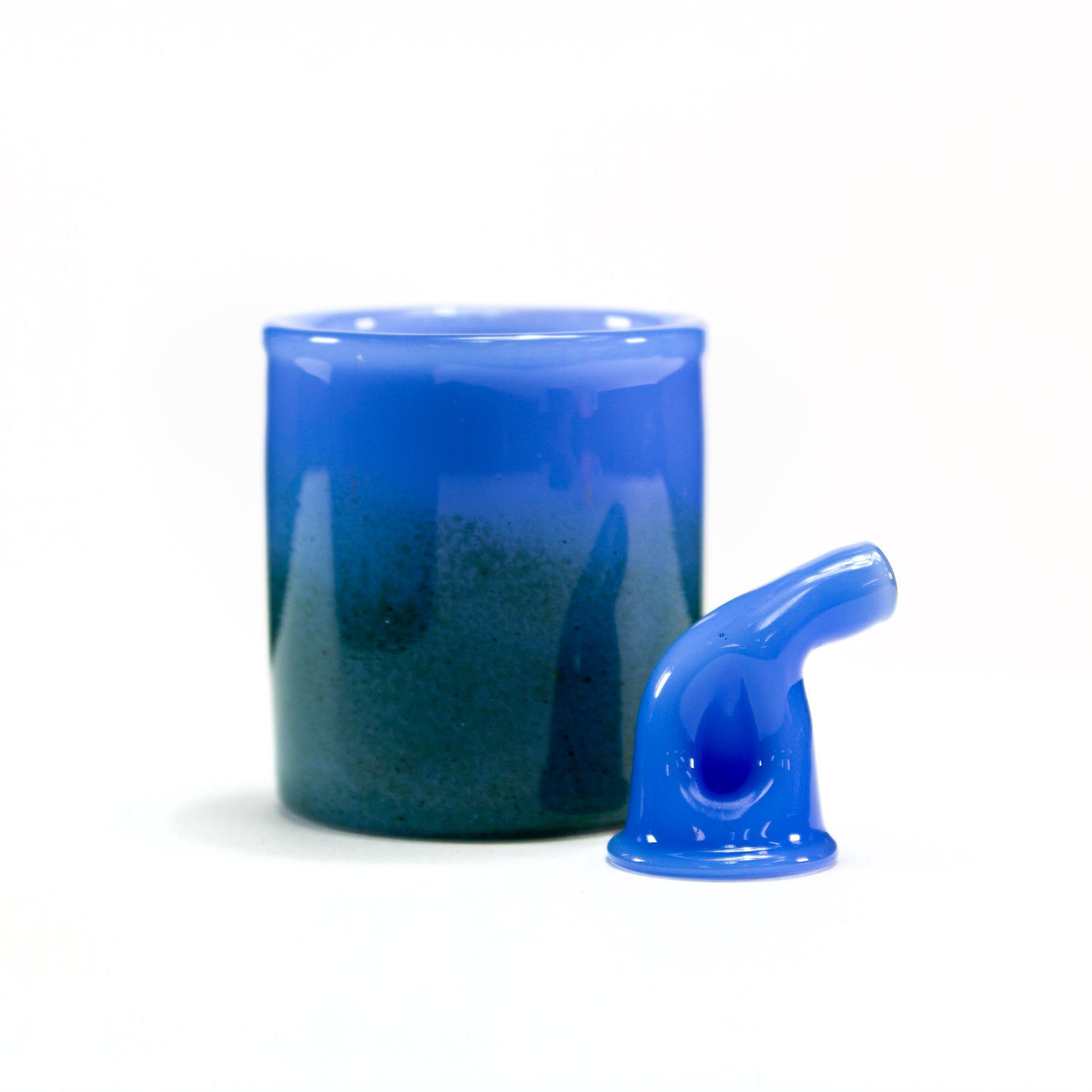 Shaggy - Milky Blue/Green Speck Proxy Core Snorkel & Tank #SHG81