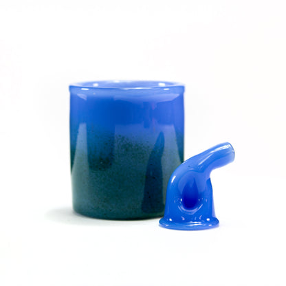Shaggy - Milky Blue/Green Speck Proxy Core Snorkel & Tank #SHG81