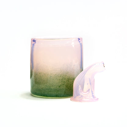 Shaggy - Milky Pink/Green Speck Proxy Core Snorkel & Tank #SHG85