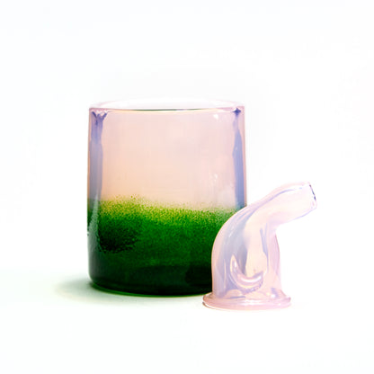 Shaggy - Milky Pink/Lake Green Proxy Core Snorkel & Tank #SHG86