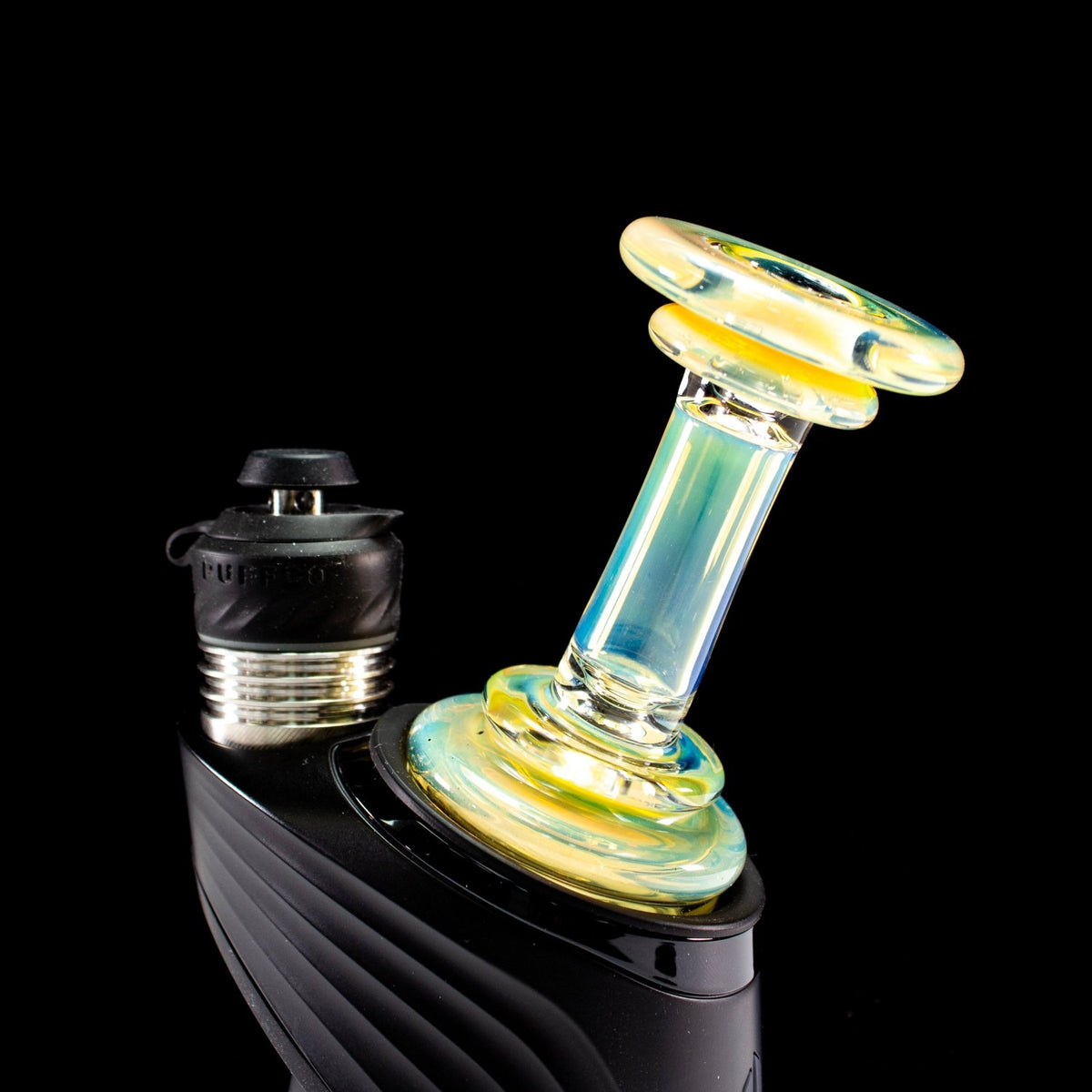 Glass By Yeti Fumed Peak Dry Top Attachment YD006 Vaporizer Attachments | Planet Caravan
