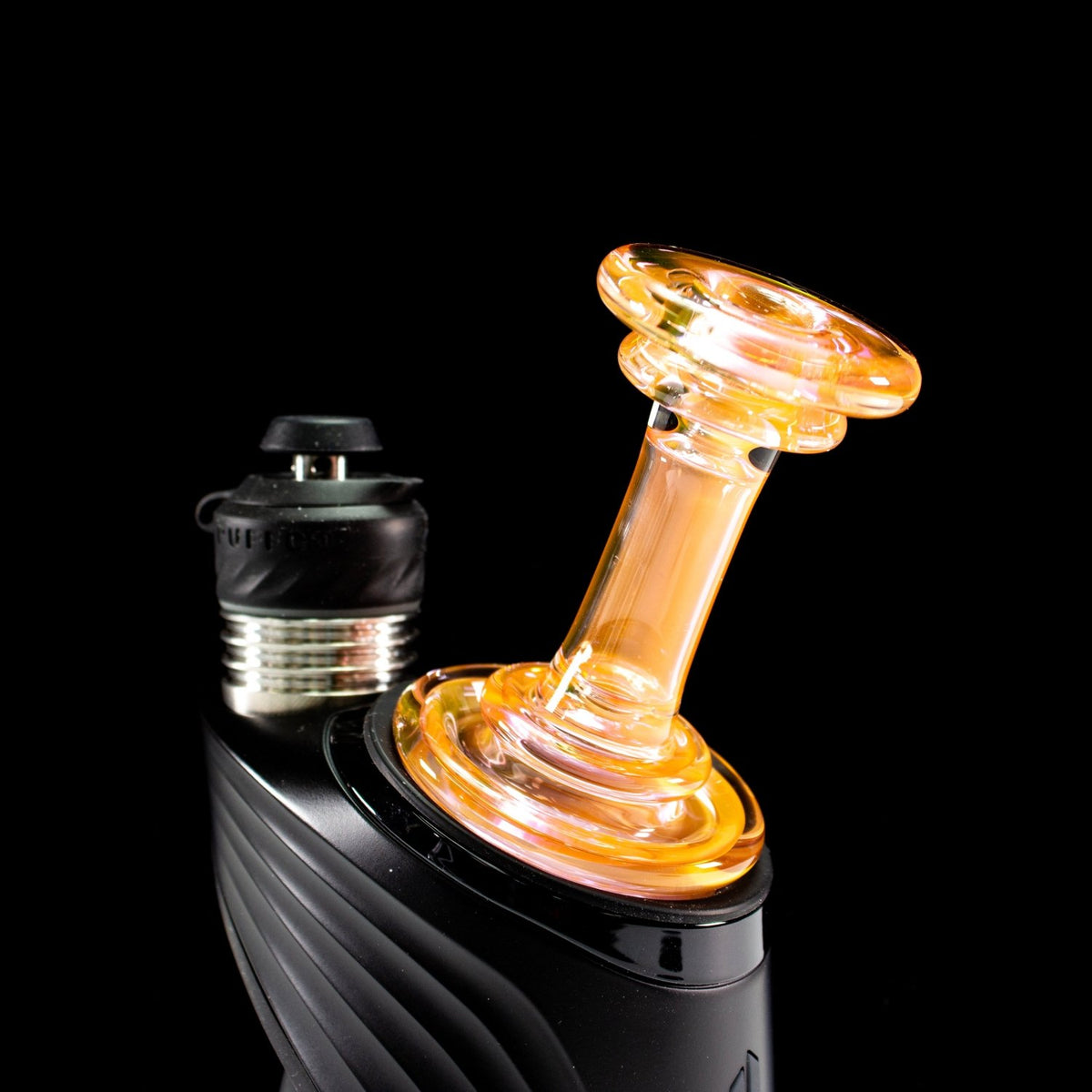 Glass By Yeti Fumed Peak Dry Top Attachment YD015 Vaporizer Attachments | Planet Caravan