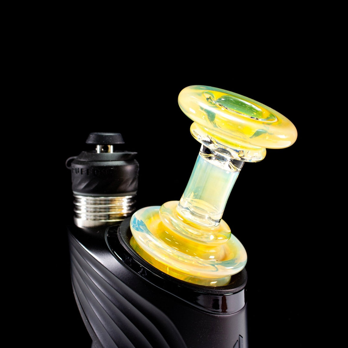 Glass By Yeti Fumed Peak Dry Top Attachment YD019 Vaporizer Attachments | Planet Caravan