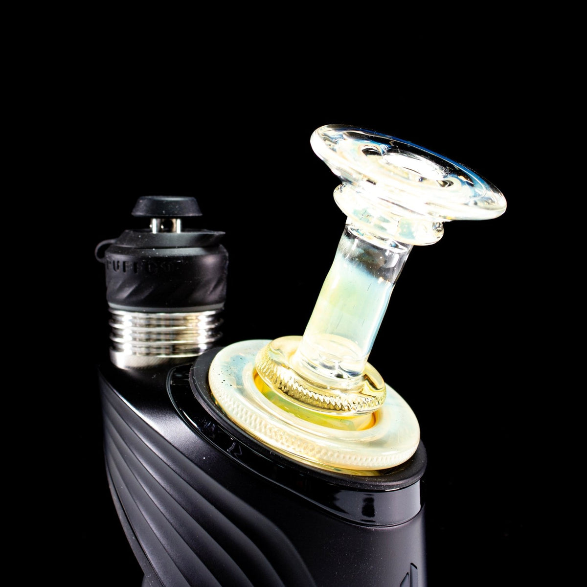 Glass By Yeti Fumed Peak Dry Top Attachment YD020 Vaporizer Attachments | Planet Caravan