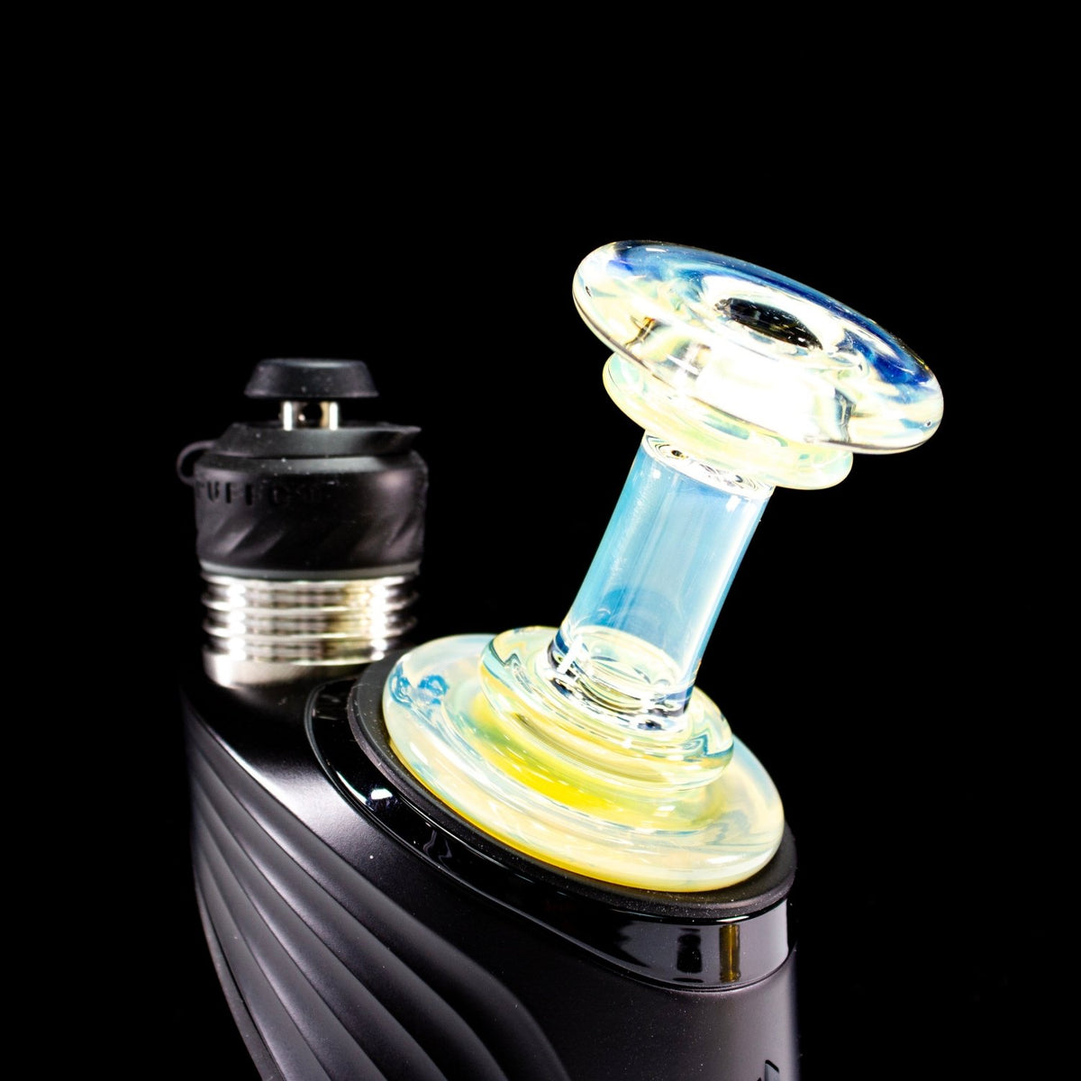 Glass By Yeti Fumed Peak Dry Top Attachment YD024 Vaporizer Attachments | Planet Caravan
