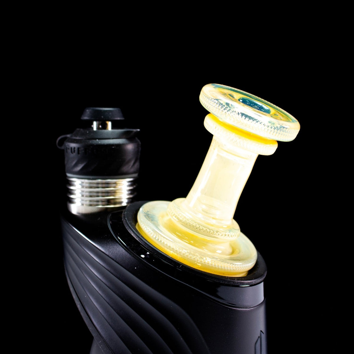 Glass By Yeti Fumed Peak Dry Top Attachment YD029 Vaporizer Attachments | Planet Caravan