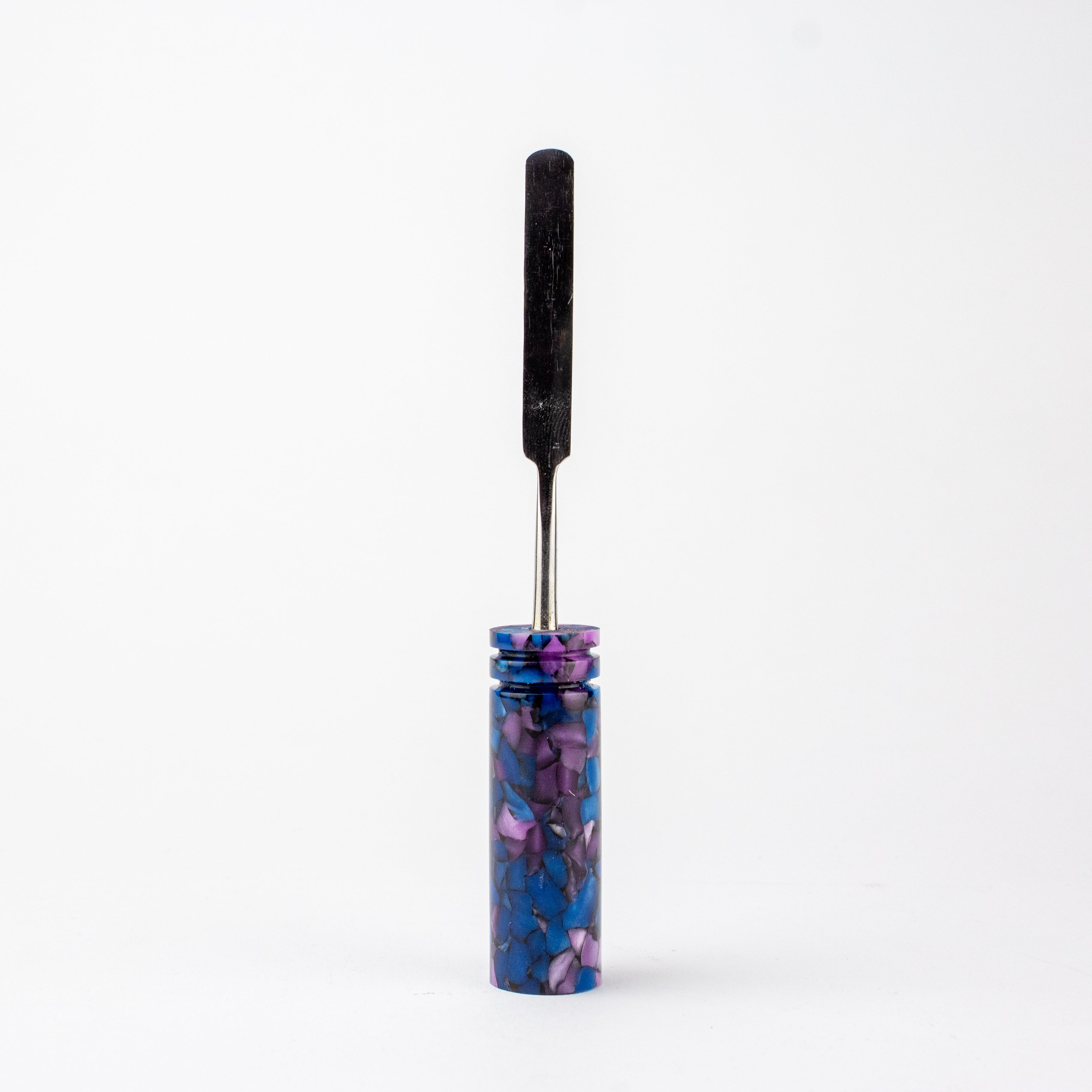 Hash Handles Amethyst Stones Resin Dabber Tool #HAH09 - Planet Caravan