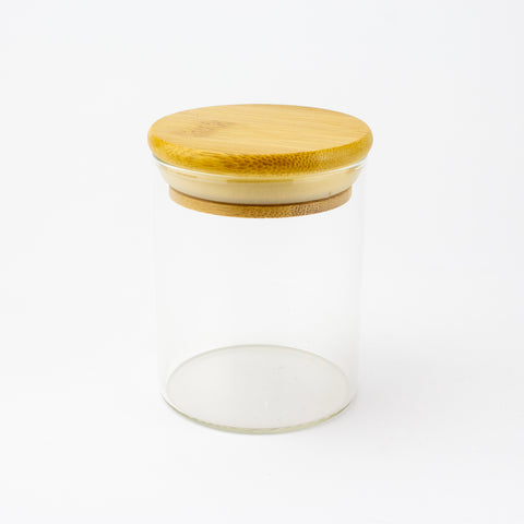 NBD 4oz Glass Stash Jar with Wood Lid - Planet Caravan