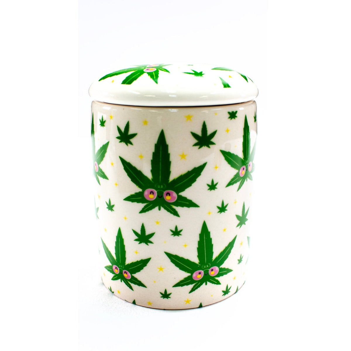 Fujima Fujima Ceramic Stash Jar 2.75" Storage | Planet Caravan