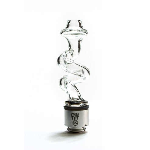 Sno Glass Clear Coil Pivot Tip SNO06 Heady Pivot Accessories | Planet Caravan