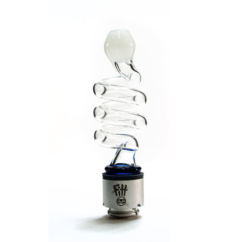 Sno Glass Clear Coil Pivot Tip SNO07 Heady Pivot Accessories | Planet Caravan