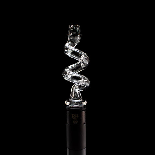 Sno Glass Clear Coil Pivot Tip SNO01 Heady Pivot Accessories | Planet Caravan