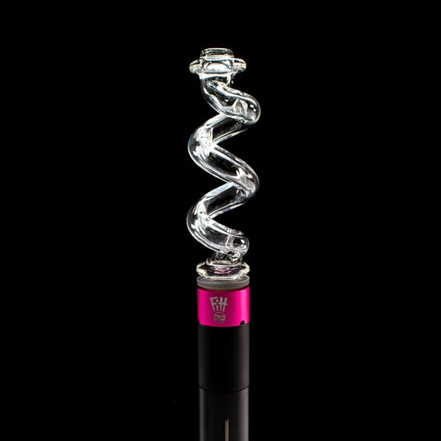 Sno Glass Clear Coil Pivot Tip SNO05 Heady Pivot Accessories | Planet Caravan