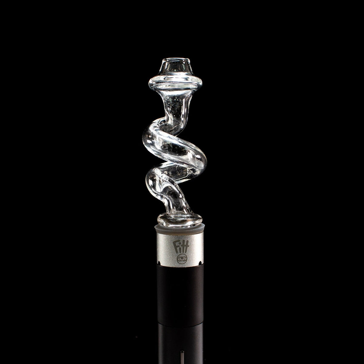 Sno Glass Clear Coil Pivot Tip SNO06 Heady Pivot Accessories | Planet Caravan