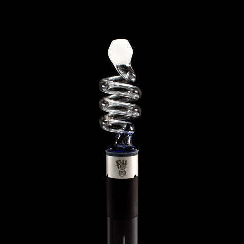 Sno Glass Clear Coil Pivot Tip SNO07 Heady Pivot Accessories | Planet Caravan