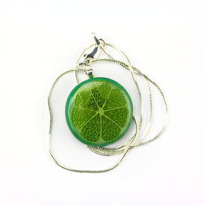 Steve Hagan Glass Lime Slice Citrus Pendy #HGN76 - Planet Caravan