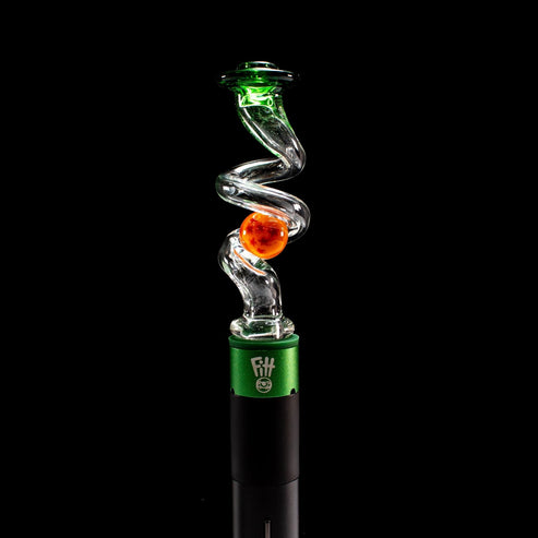 Sno Glass Dragon Marble Coil Pivot Tip SNO12 Heady Pivot Accessories | Planet Caravan