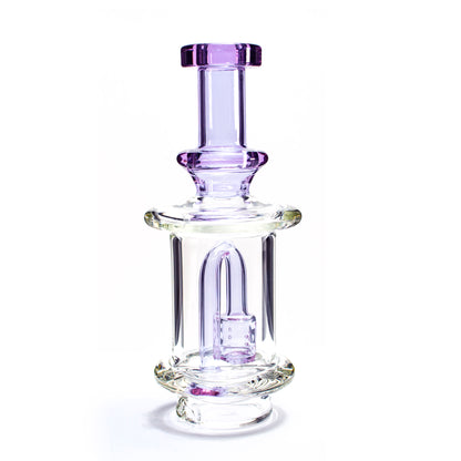 Purple CFL Barrel Bubbler CARTA Attachment