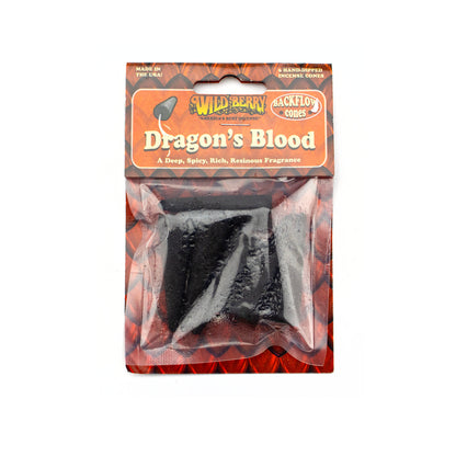 Wildberry Backflow Incense Cones - 6ct Bag - Planet Caravan