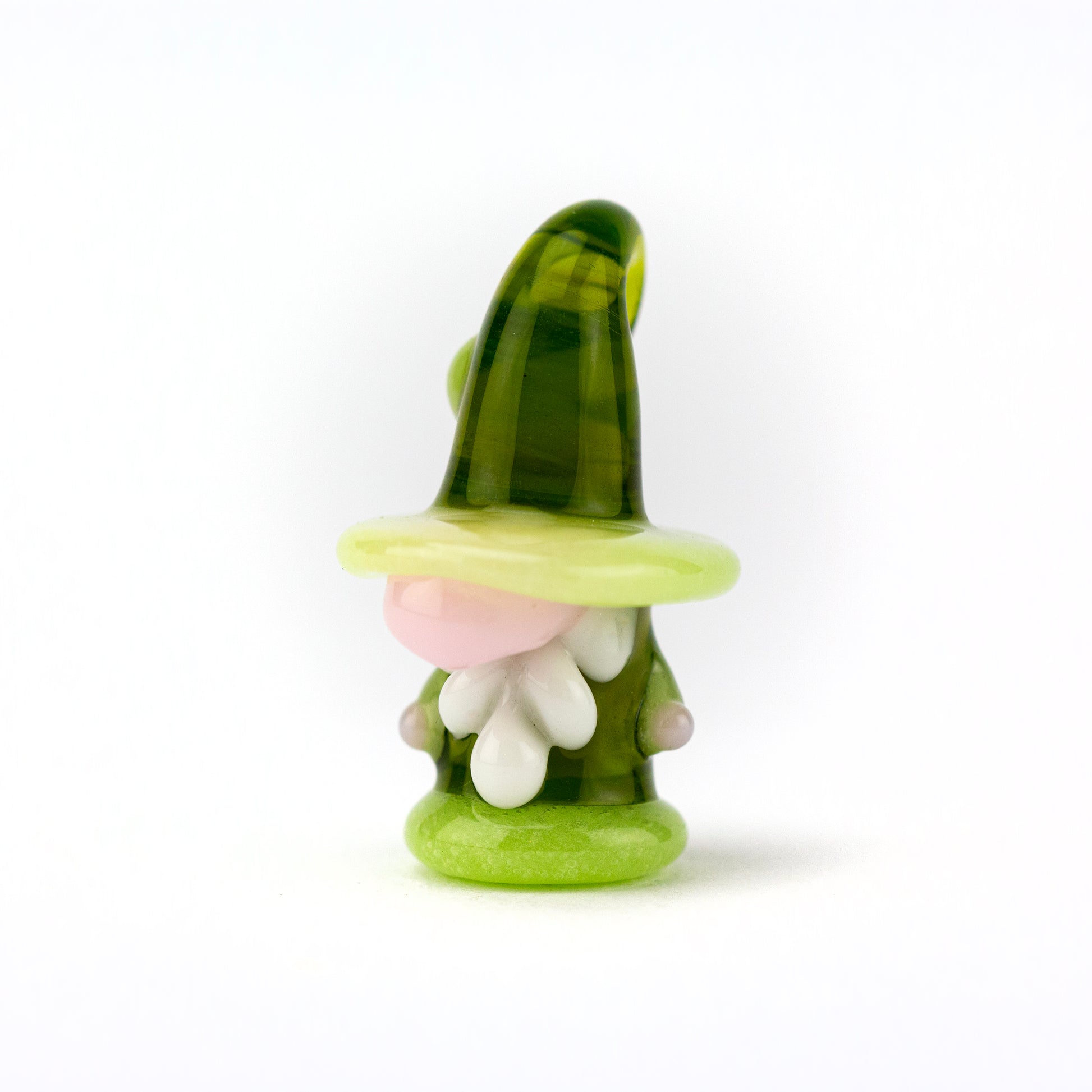 SRGlassworks Dense Opal Green & Pistachio Wizard Pendant #SRG48 - Planet Caravan