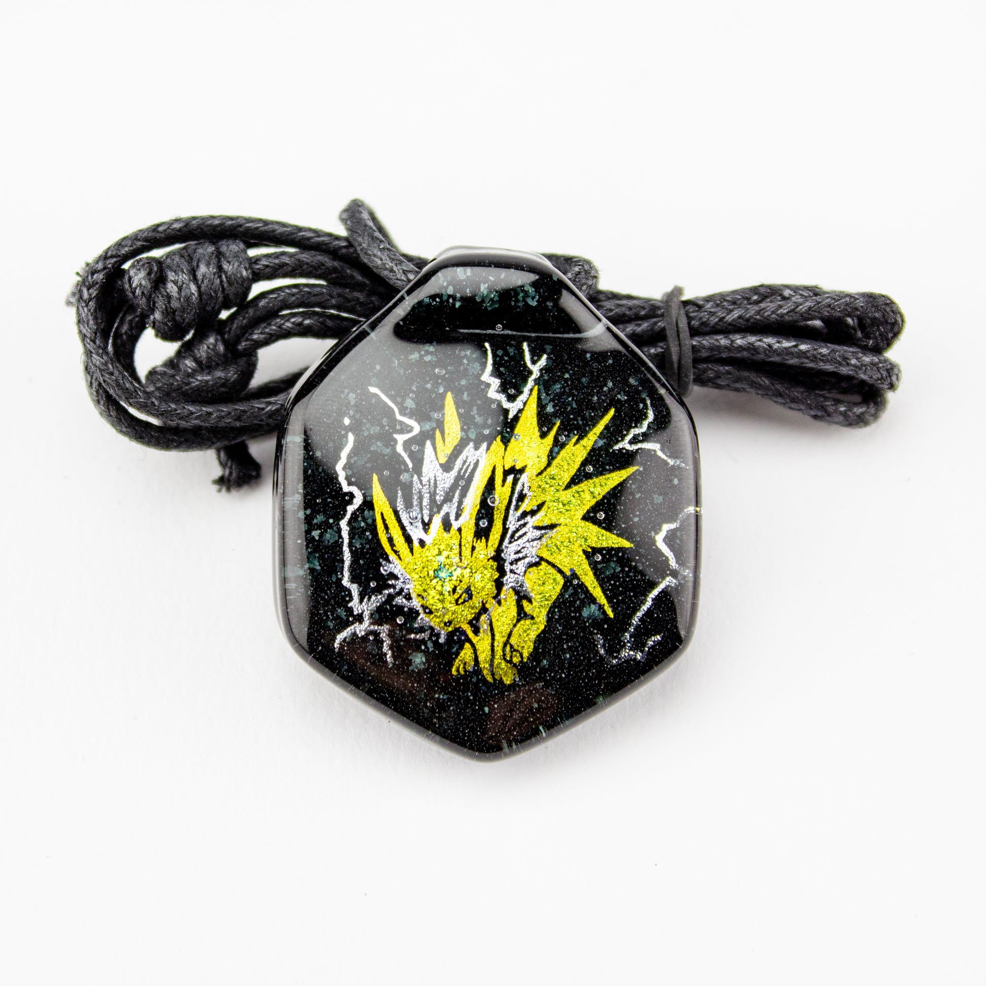 Darkevitrum Glass Dichro Joleteon Pendant #DRK29 - Planet Caravan