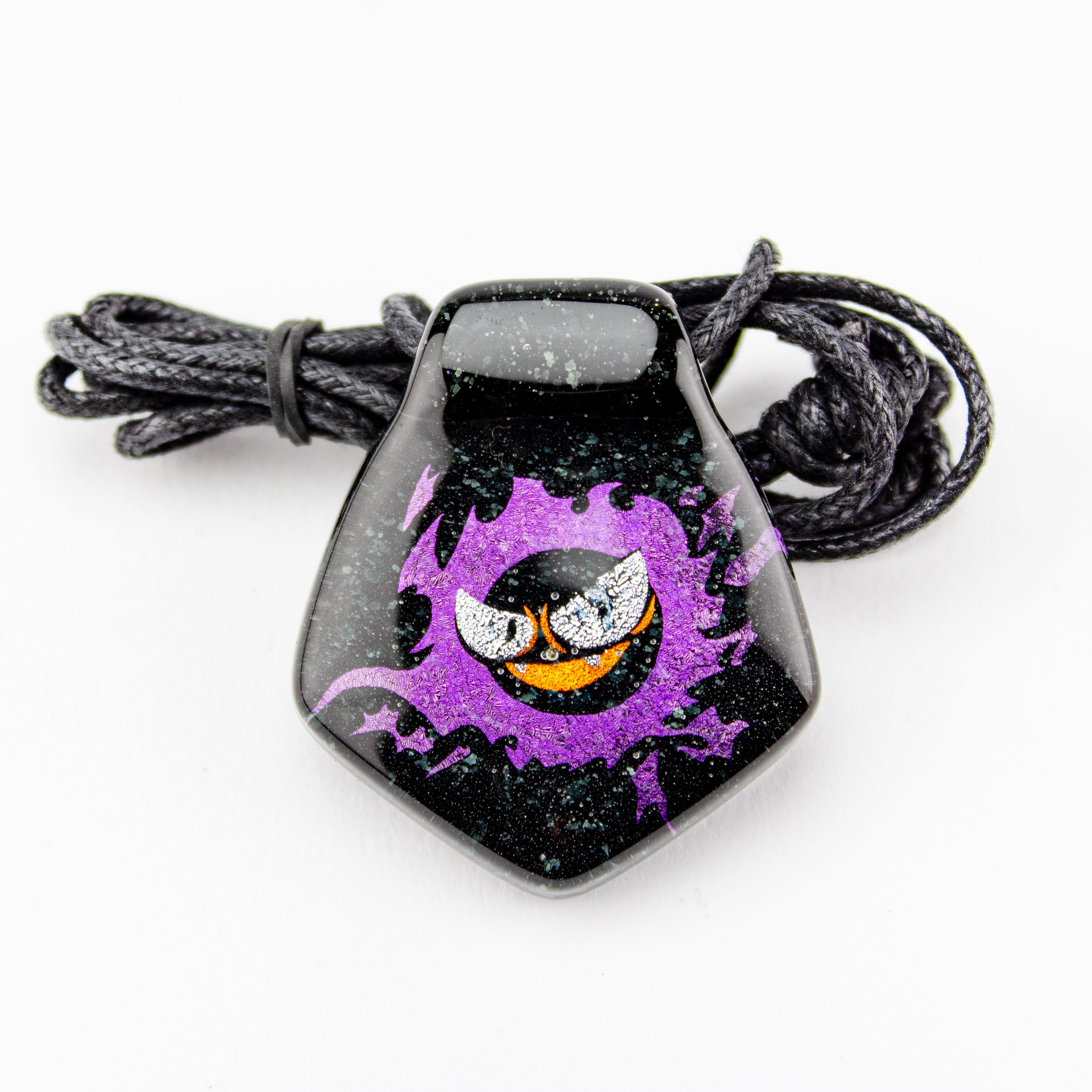 Darkevitrum Glass Dichro Gastly Pendant #DRK34 - Planet Caravan