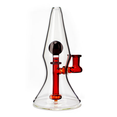 YGG Glass Ruby Slippers Lava Lamp #YGG04 - Planet Caravan