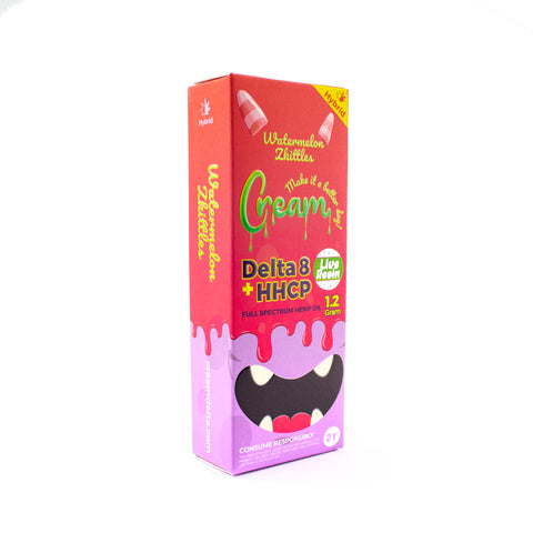 Cream Delta 8 Disposable Vape 1g - Planet Caravan