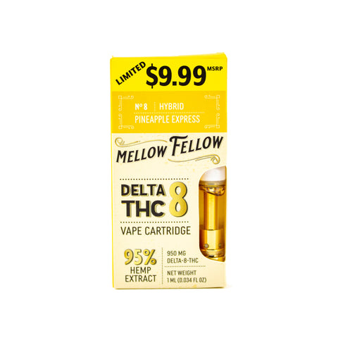 Mellow Fellow Delta 8 Cartridge 1g - Planet Caravan