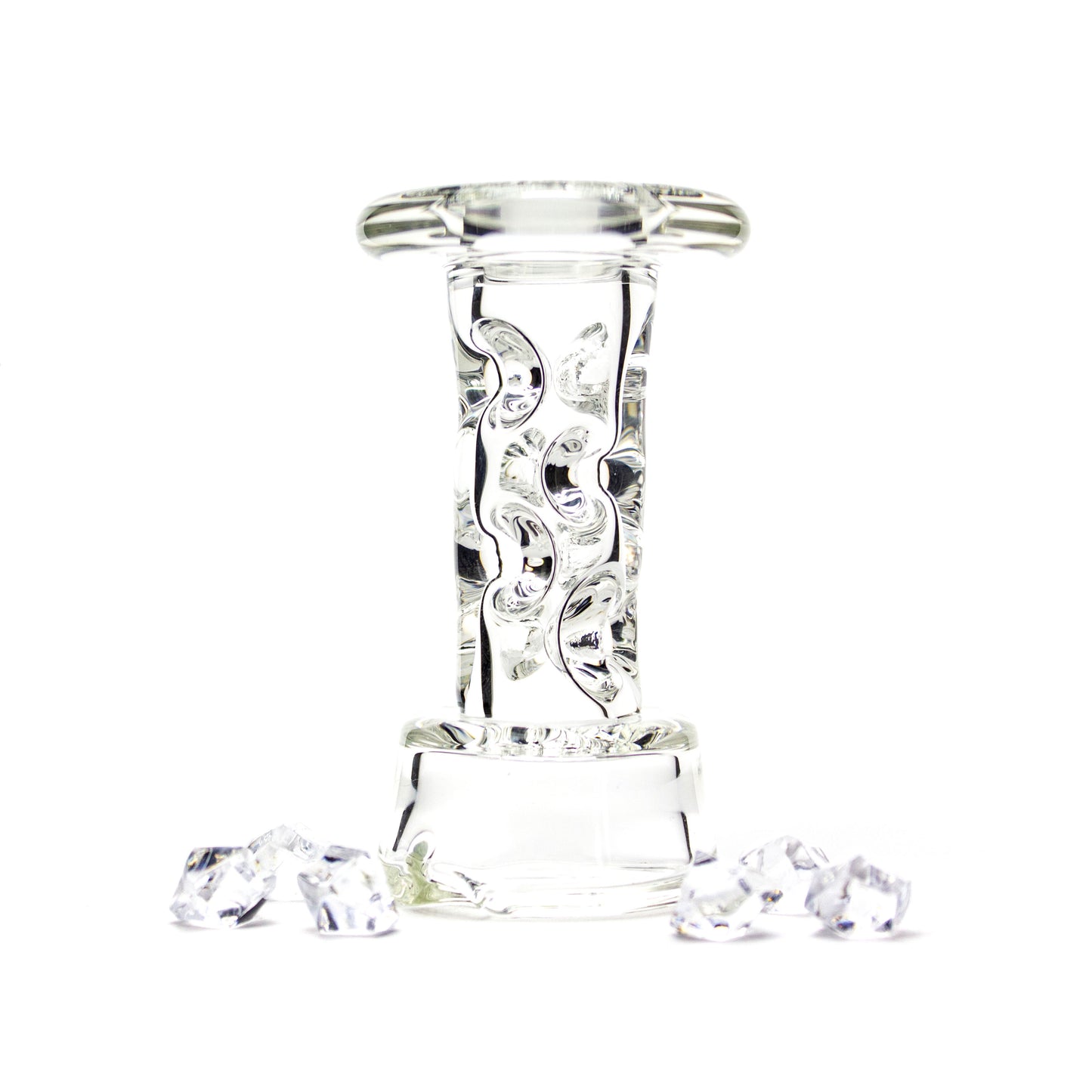 Durin Glass Clear Cooling Tower Peak Attachment #DUR01 - Planet Caravan