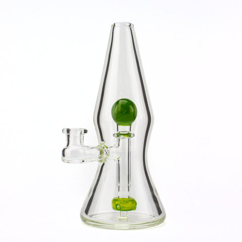 YGG Glass Moss Green Mini Lamp #YGG07 - Planet Caravan