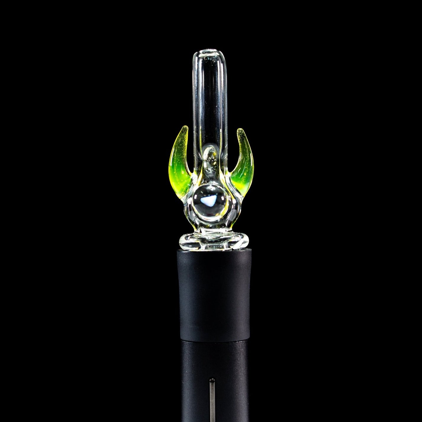 Magizle Magizle - Clear with Color Horns Opal Pivot Tip Heady Pivot Accessories | Planet Caravan