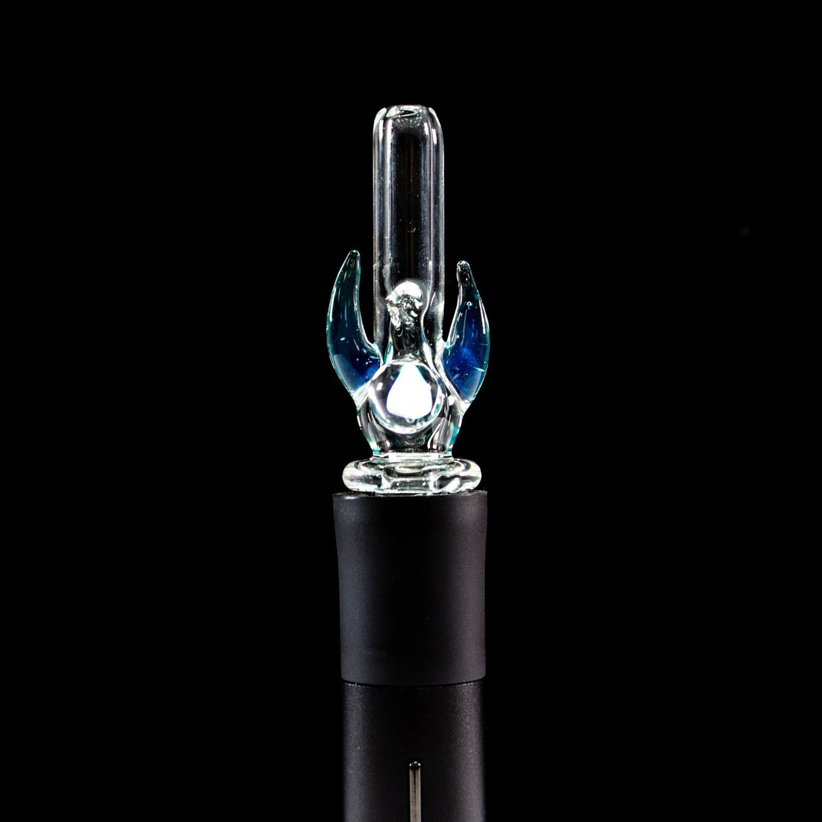 Magizle Magizle - Clear with Color Horns Opal Pivot Tip Heady Pivot Accessories | Planet Caravan
