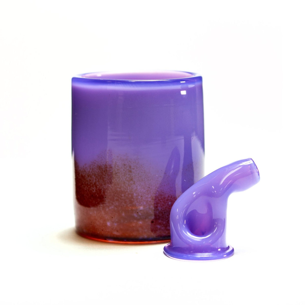 Shaggy Shaggy - Milky Purple Proxy Core Snorkel & Tank Heady Proxy Attachments | Planet Caravan