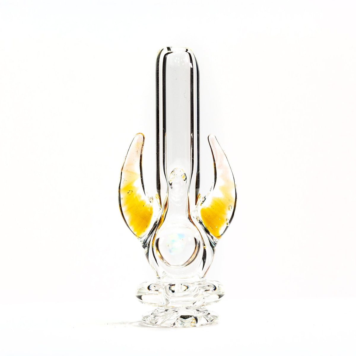 Magizle Magizle - Clear with Color Horns Opal Pivot Tip Heady Pivot Accessories | Planet Caravan