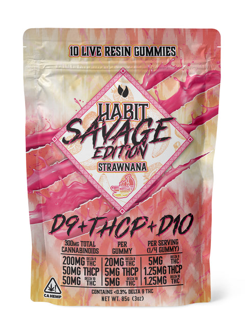 Habit THCP Savage Blend Gummies 300mg - Planet Caravan