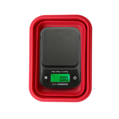 Truweigh Mini Crimson Collapsible Bowl Scale - Planet Caravan