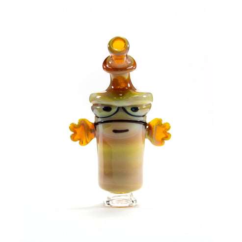 BTGB BTGB | Full Color Master Shake Pivot Tip Bubbler Heady Pivot Accessories | Planet Caravan